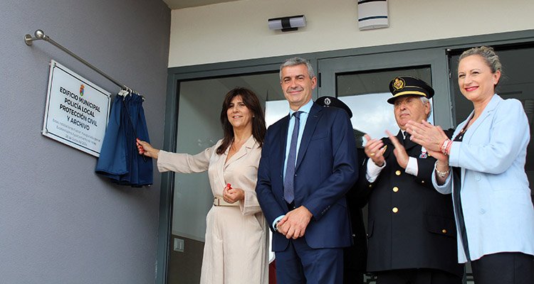 Yeles inauguró la nueva sede de Policía Local, Protección Civil y del Archivo Municipal