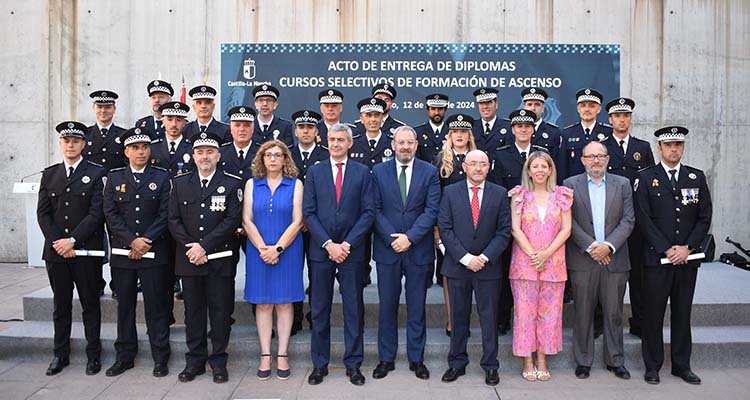 Cinco nuevos mandos en jefaturas de Policía Local de la provincia de Toledo