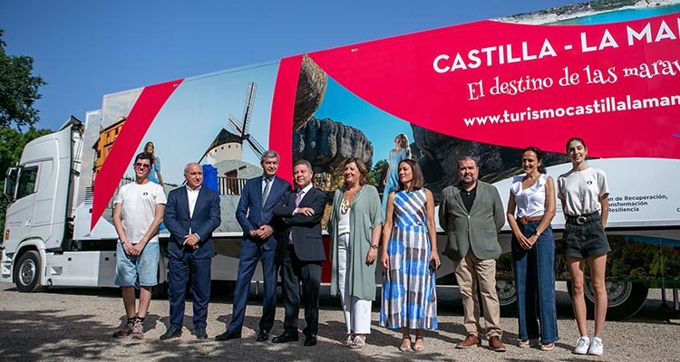 Castilla-La Mancha se promociona turísticamente en buena parte de la costa española