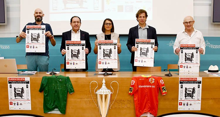 Presentado el I Gran Premio ciclista a Toledo Flandriens - Trofeo Diputación Sub-25