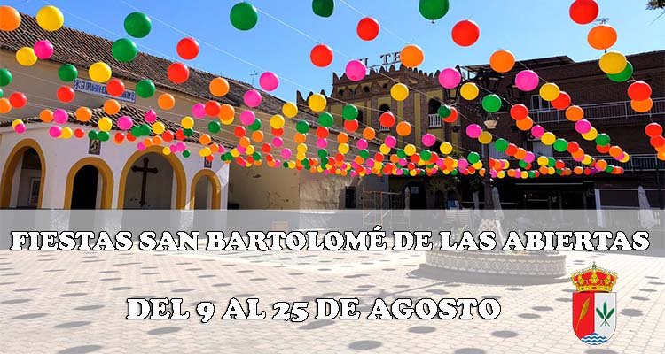 Programa Fiestas San Bartolomé de las Abiertas