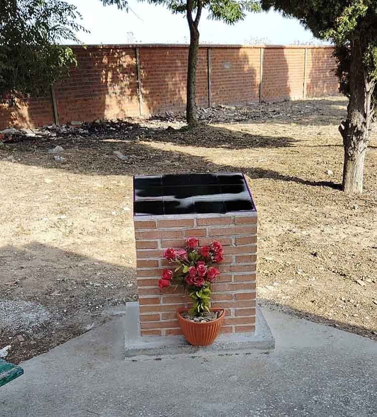 Actual ubicación del memorial de víctimas de la dictadura franquista.