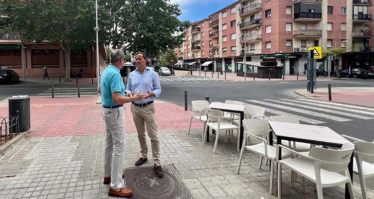 El alcalde de Toledo anuncia obras en varias calles de Santa Teresa