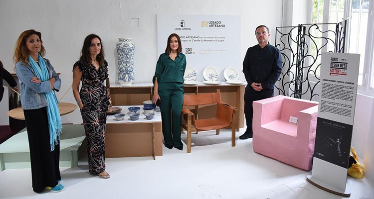 Piezas de Talavera, Toledo, Consuegra y Sonseca, en la XIV París Design Week