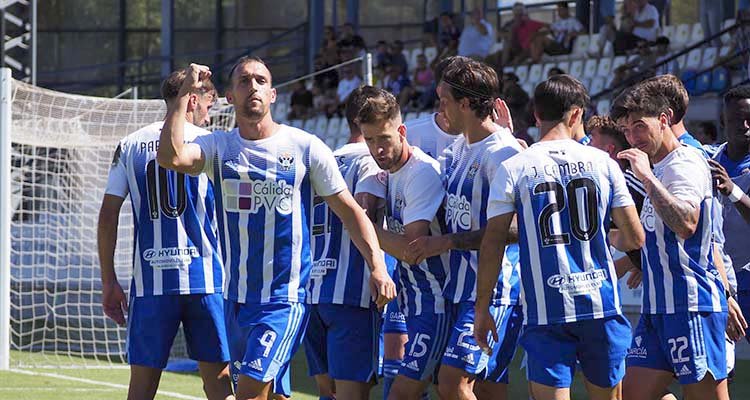 1-0, de penalti y contra diez, pero tres de tres para el CF Talavera