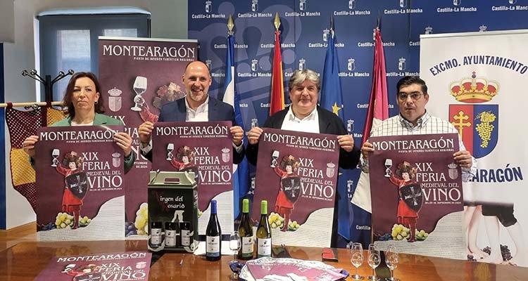 Montearagón se vuelca con su Feria Medieval del Vino, que mantiene su atractivo y nuevas propuestas