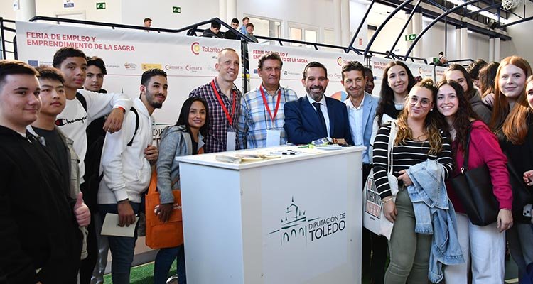 Romera, en la inauguración de la I Feria de Empleo y Emprendimiento de La Sagra