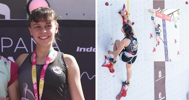 La escaladora layera Julia Pacheco, convocada por España para un torneo internacional