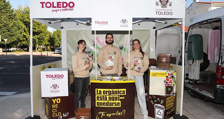 Se inicia en Toledo una campaña informativa sobre el uso del contenedor marrón