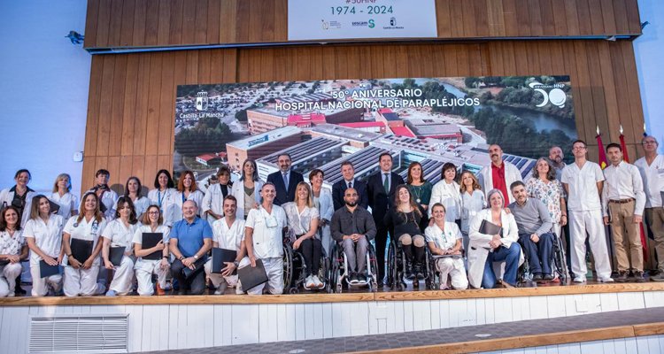 El Hospital de Parapléjicos de Toledo celebra su 50 aniversario como la “perla de la corona”