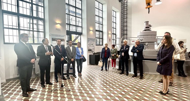 La antigua Hidroeléctrica de Talavera da paso al Centro Cultural Isla de los Molinos