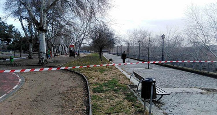 La borrasca Kirk pone en alerta a Castilla-La Mancha y cierra los parques