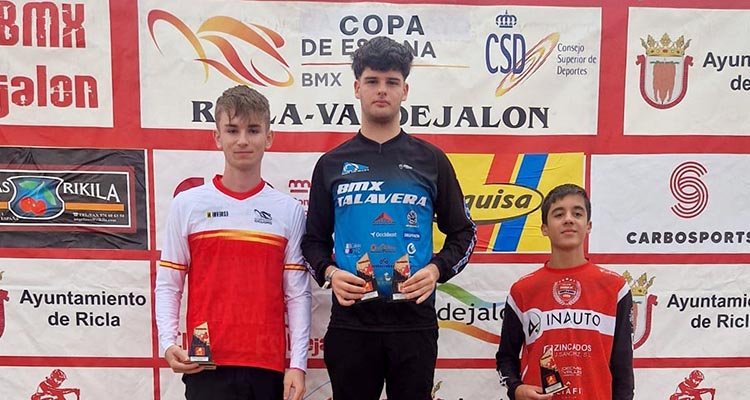 Sergio Sánchez dejó el pabellón del CD BMX Talavera en todo lo alto.