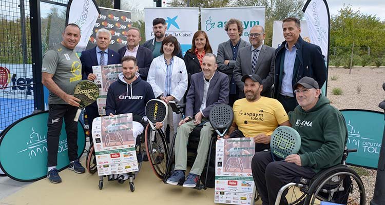 Toledo acoge el VIII Open Nacional de Pádel en Silla de ASPAYM