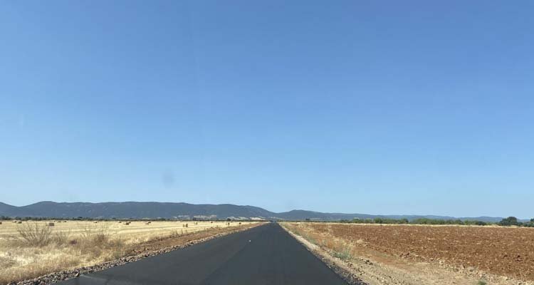 El Gobierno regional ha invertido 5,7 millones en las carreteras de la Sierra de San Vicente