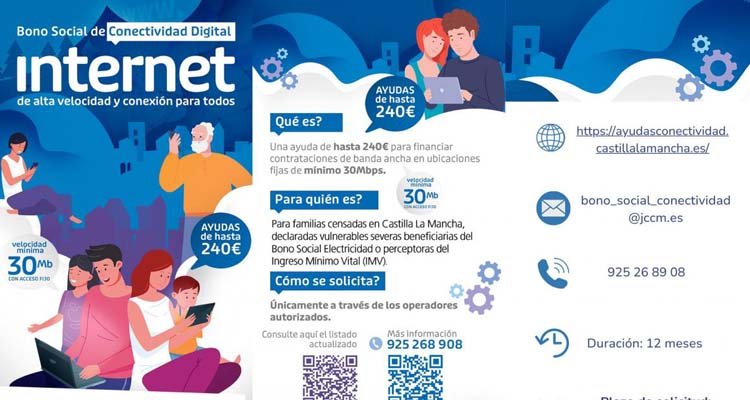 La Junta lanza un bono digital destinado a más de 10.000 familias vulnerables