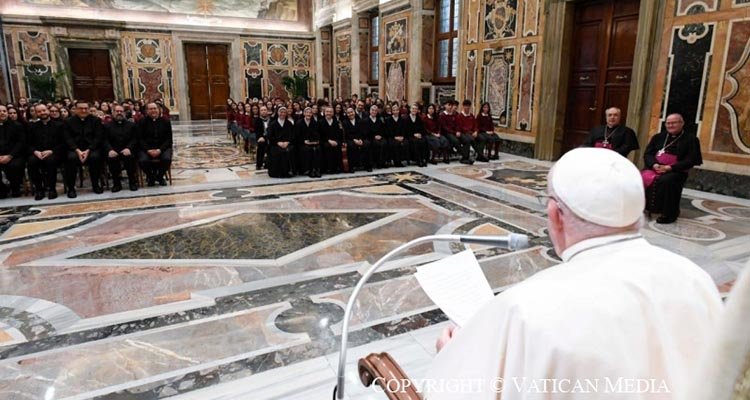 El papa Francisco recibe a las Agustinas de Talavera de la Reina