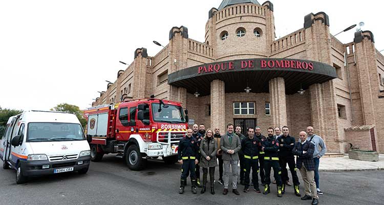 Bomberos del Ayuntamiento de Toledo se desplazan a Paiporta