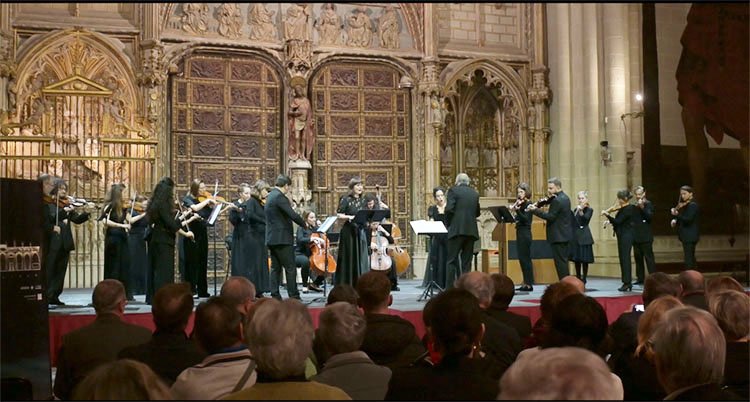 La Orquesta Rachmaninoff toca en la Catedral de Toledo por los damnificados de la Dana