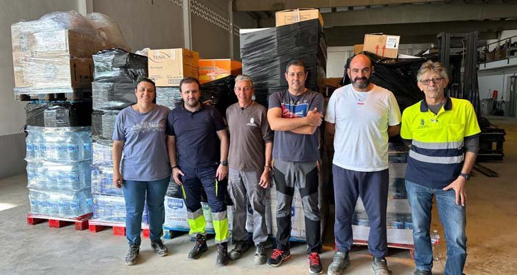 Noblejas se vuelca con los afectados por la DANA del Levante