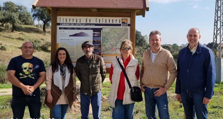 Nuño Gómez y Garciotum  se suman la red de senderos de ADC Tierras de Talavera