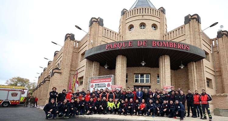 Bomberos de España participan en Toledo en las XVIII Jornadas de Rescate