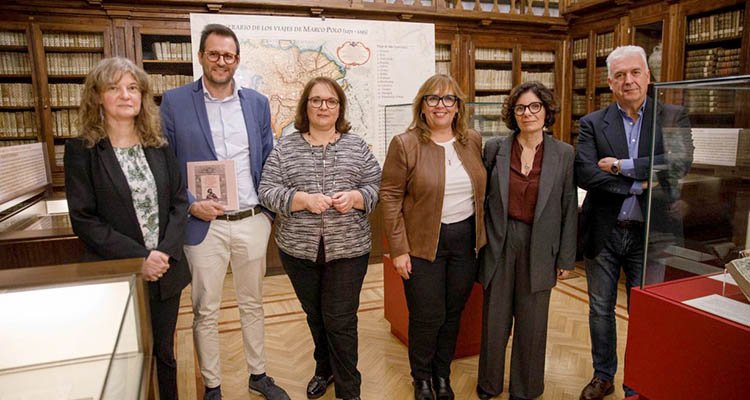 La Biblioteca de Castilla-La Mancha expone 57 volúmenes de los viajes de Marco Polo