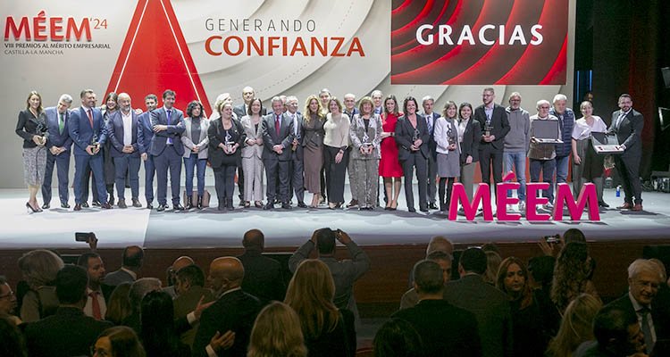 Entregados los diez premios al mérito empresarial en Castilla-La Mancha