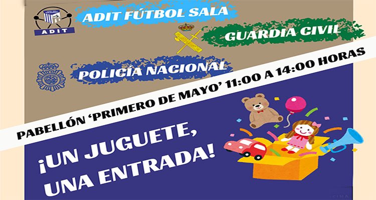 Torneo de ADIT Talavera para no dejar a ningún niño ingresado en el hospital sin juguete