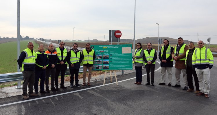 Invierten 200.000 euros en la seguridad vial del tramo de carretera entre la A-42 y Yunclillos