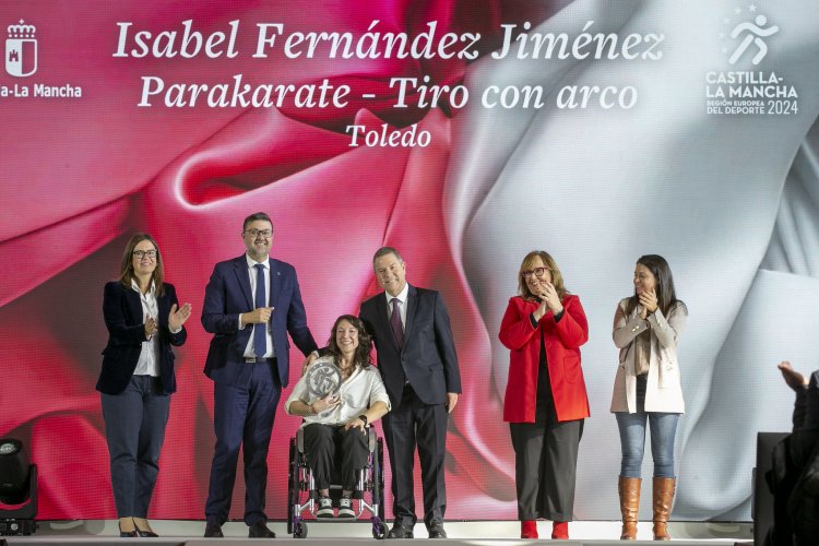 La toledana Isabel Fernández, ejemplo de espíritu deportivo para generaciones venideras.