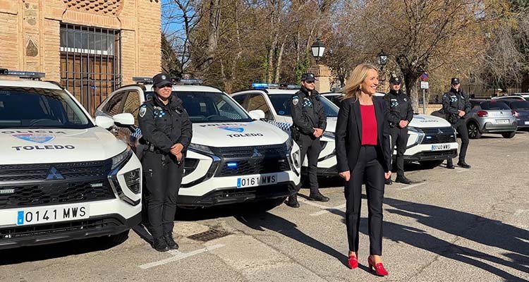 La Policía Local de Toledo estrena cinco nuevos vehículos y tres pistolas táser