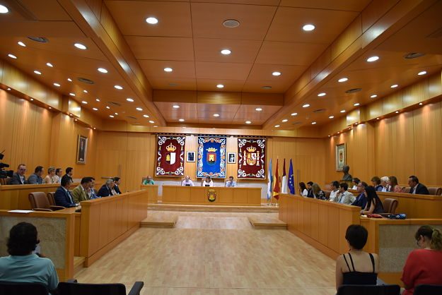 Pleno municipal de Talavera.